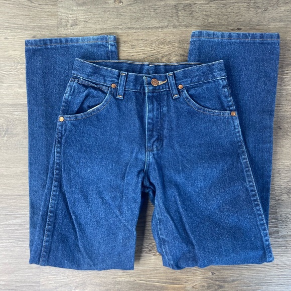 Wrangler Kids Original Dit Cowboys Cut Jeans with adjustable Waist, size 11 - Picture 1 of 8